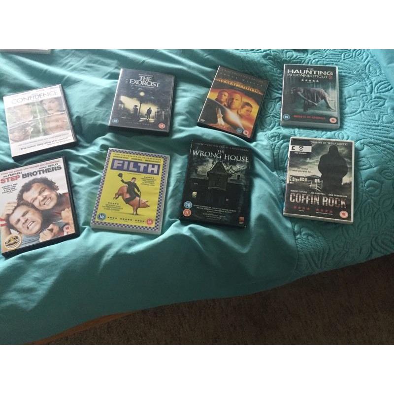 54 DVDs for sale