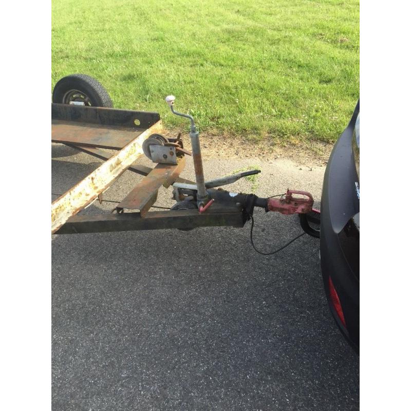 Twin Axel, Braked Car Trailer