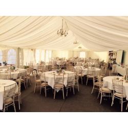 Limewash Chivari chairs