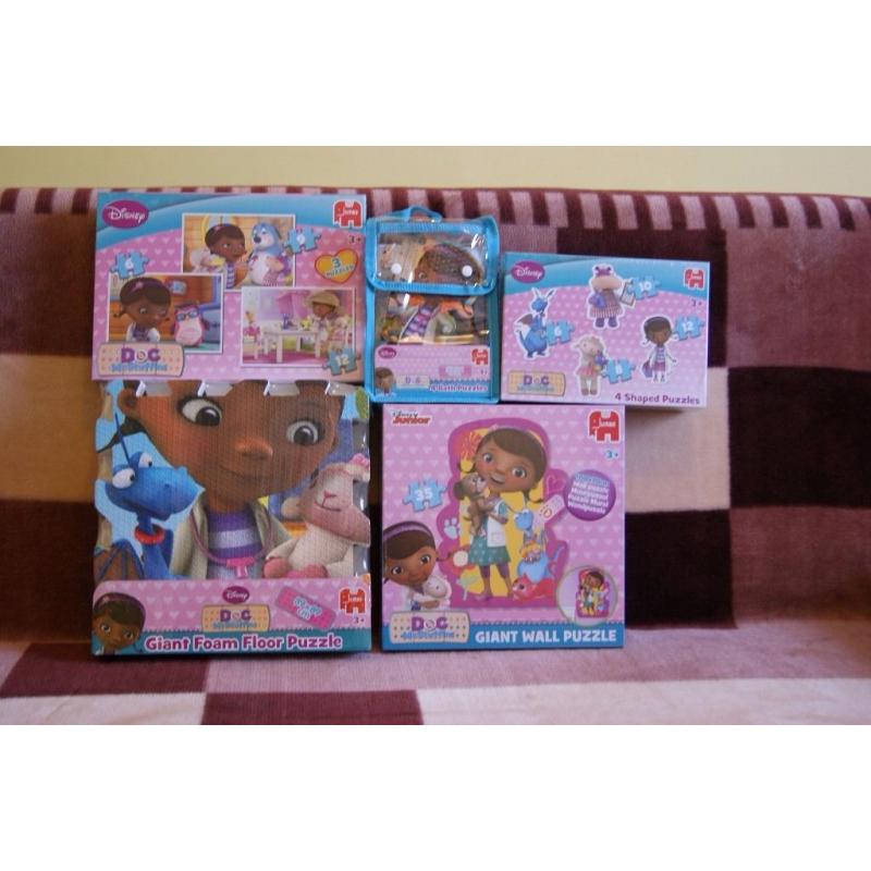 BRAND NEW AND SEALED DC MCSTUFFINS PUZZLES