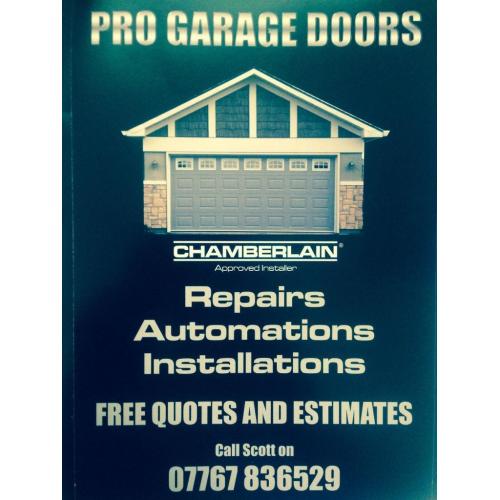 GARAGE DOORS REPAIRED - REPLACED -AUTOMATIONS