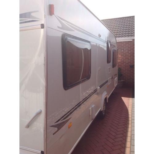 Elddis riviera 2004 4 berth fixed bed with leisure battery