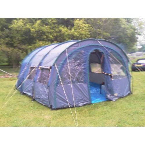 Used Normandy Royal 5 man tent in blue for sale