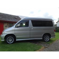 Mazda Bongo Ford Friendee 8 seats pop up roof camper van V6