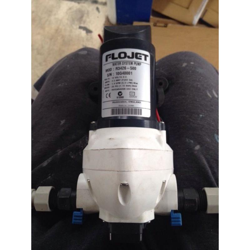 Caravan water pump