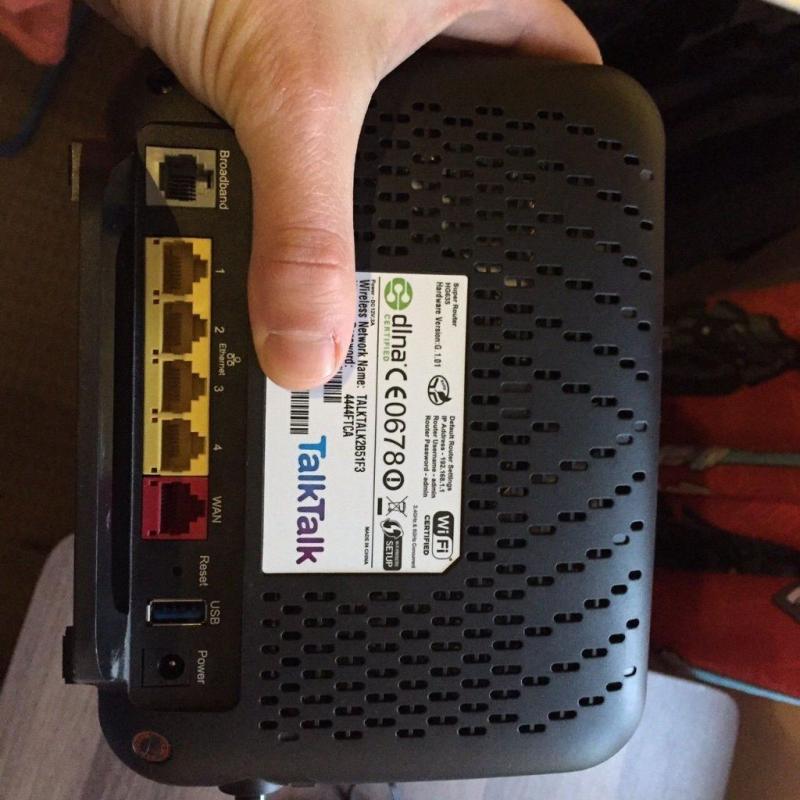TalkTalk VDSL Router - Huawei HG635