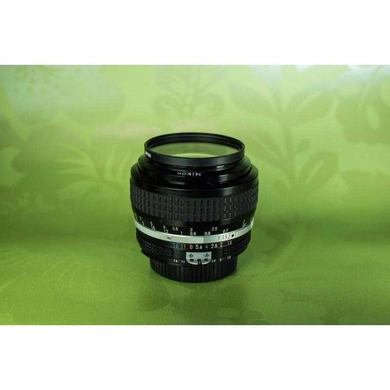 Legendary Lens Nikon Nikkor Ai 50mm 1: 1.2 ! For Canon, Minolta, Sony, Fuji, Pentax, Panasonic