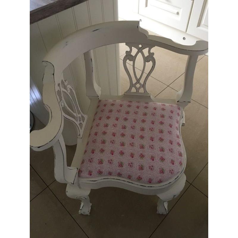 Shabby chic chair final reduction