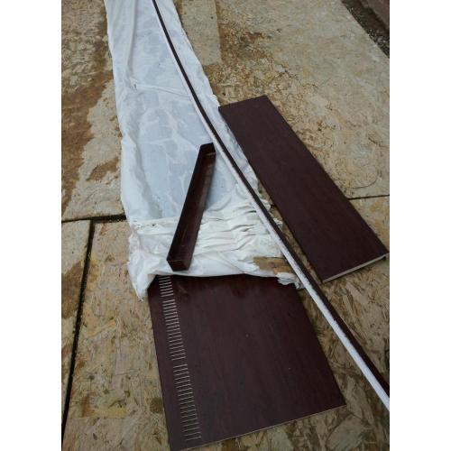 Vented Soffit 9mm Upvc Rosewood