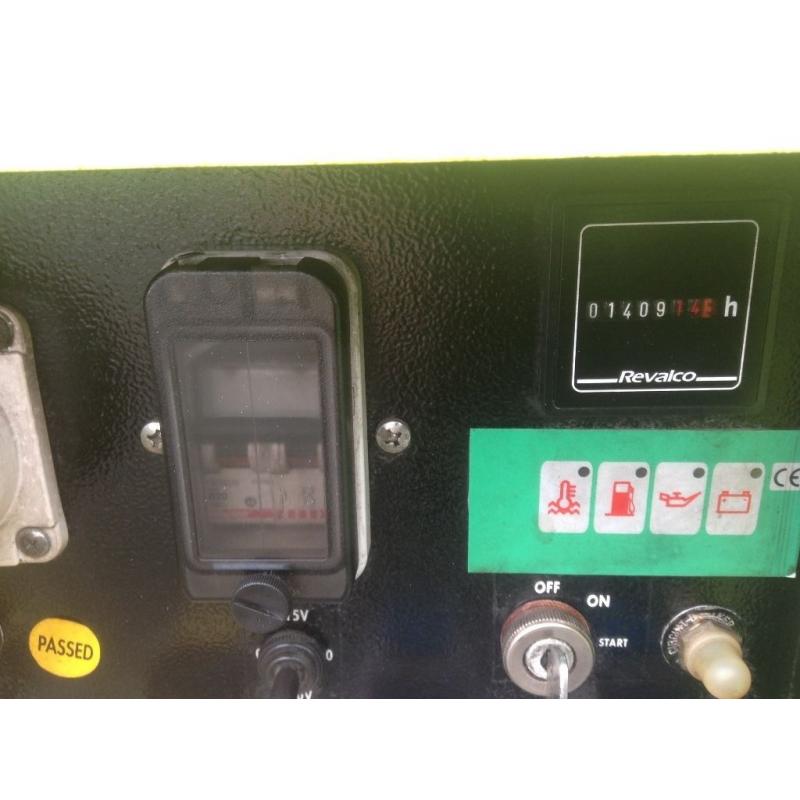 Pramac P6000S super silenced diesel 6 kva 1409 hours