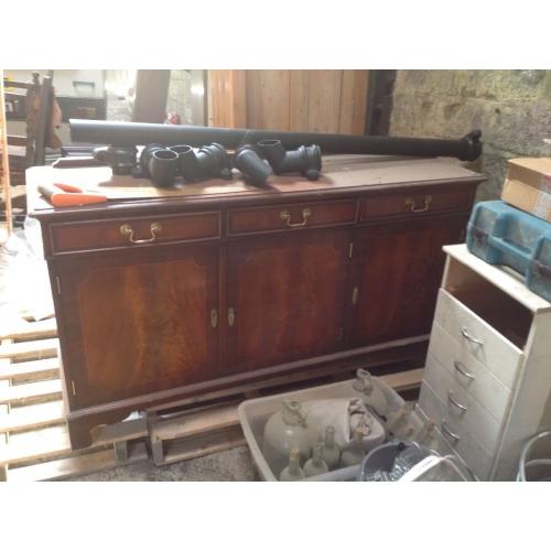 Solid wood dresser