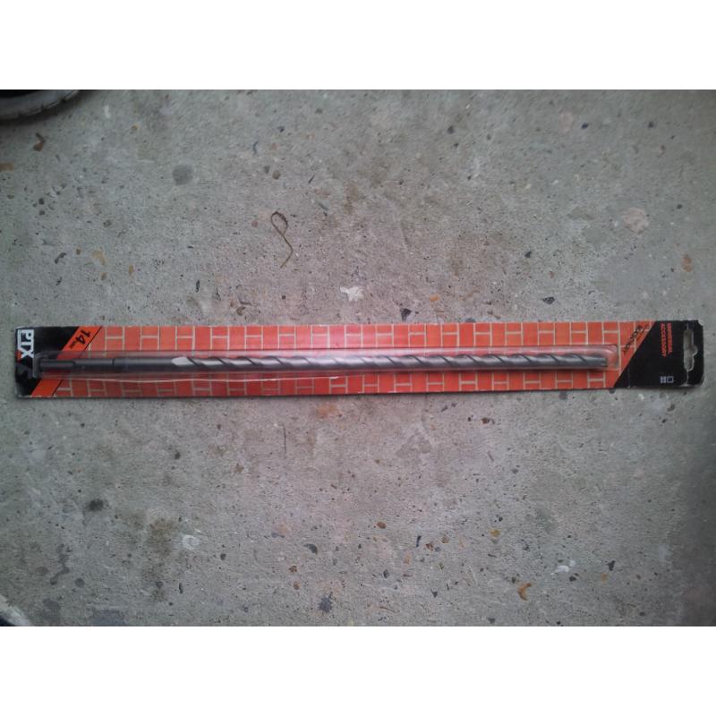 NEW SDS Masonry Drill Piece - 450mm long 14mm bore