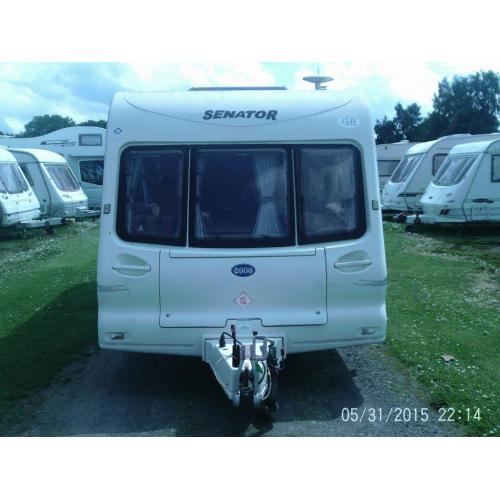 baley senator 2 berth 2000 model woth motor mover awaning lots extros