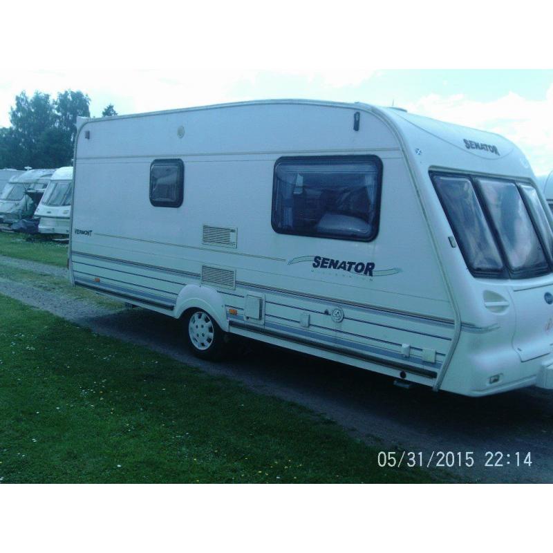 baley senator 2 berth 2000 model woth motor mover awaning lots extros