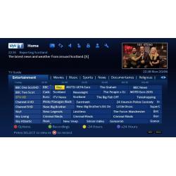 NEW 2016 model Zgemma H.2s Sky box with all channels for 12 months Pause/Record/Rewind