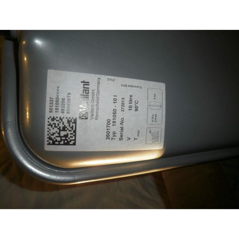 Expansion vessel for Valliant boiler - 181050-10 L/90 C (serial number 372013)