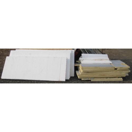 Quantity of Reclaimed thick Insulation Sheets Boards