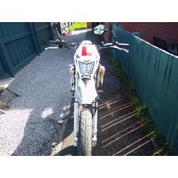 WK / CPI SM 50 2011 | White | 4000miles | MOPED | 50cc SUPERMOTO | OVNO