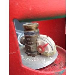 Patio gas bottle