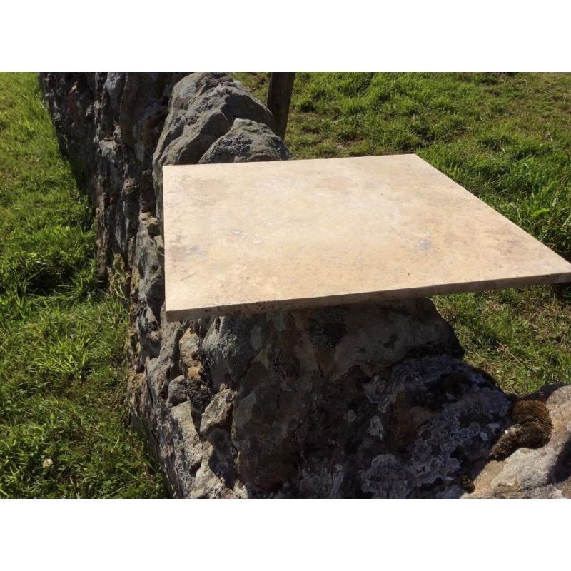 Travertine Stone Tiles 160 @ 406 x 200 + 125 tiles @ 406 x 200