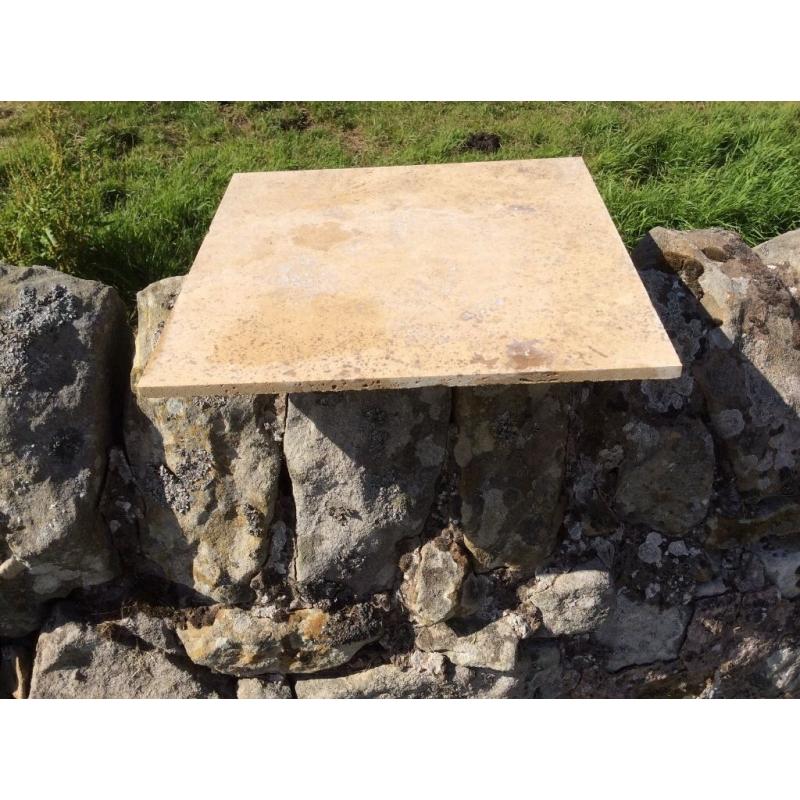 Travertine Stone Tiles 160 @ 406 x 200 + 125 tiles @ 406 x 200
