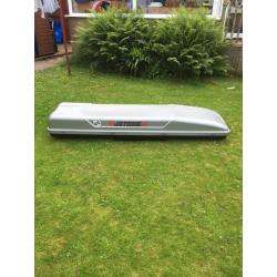 Long roof box.