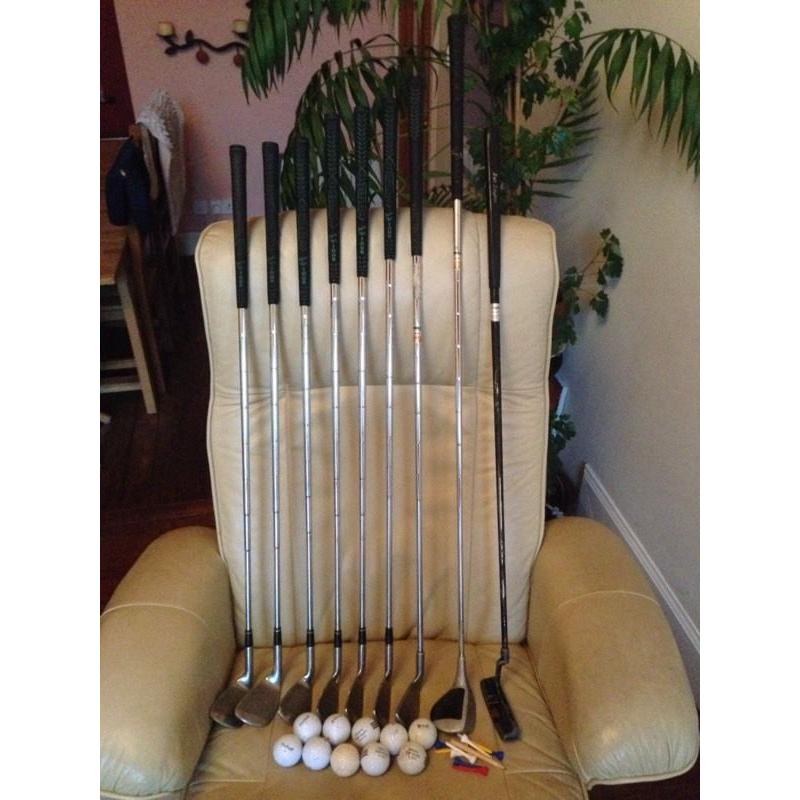 Ladies/Junior Set of Golf Clubs + "Storm" Bag + 10 Balls + Tees