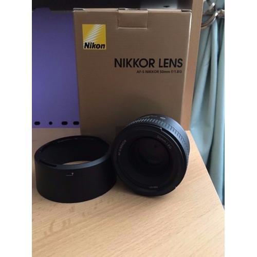 Nikon Nikkor 50mm f/1.8 Lens Perfect Condition
