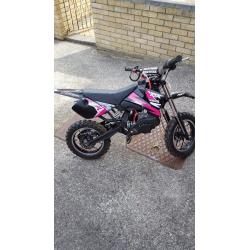 tox 50cc mini dirt bike (pit bike)