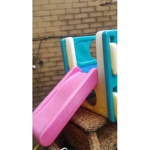 little tikes activity gym & slide