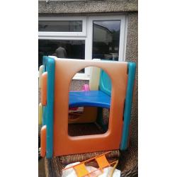 little tikes activity gym & slide