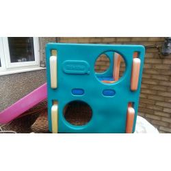 little tikes activity gym & slide