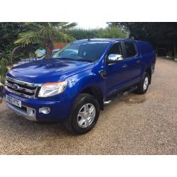 Ford ranger limited 2.2 td 6 speed 2013 13 reg