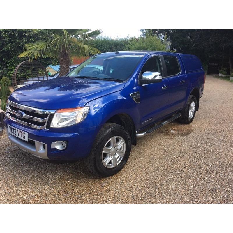 Ford ranger limited 2.2 td 6 speed 2013 13 reg