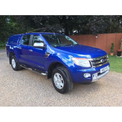 Ford ranger limited 2.2 td 6 speed 2013 13 reg