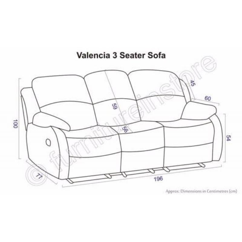 LEATHER RECLINER SUITE - NEW - DELIVERED - BRAND NEW - TRADE PRICE!