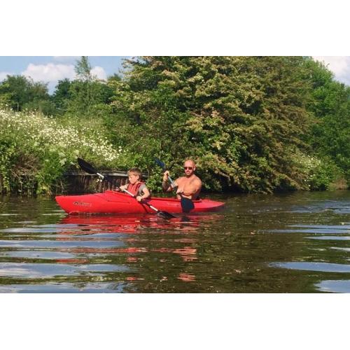 Double kayak canoe for sale. Perception vista