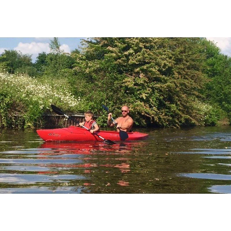 Double kayak canoe for sale. Perception vista