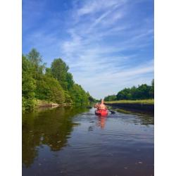 Double kayak canoe for sale. Perception vista