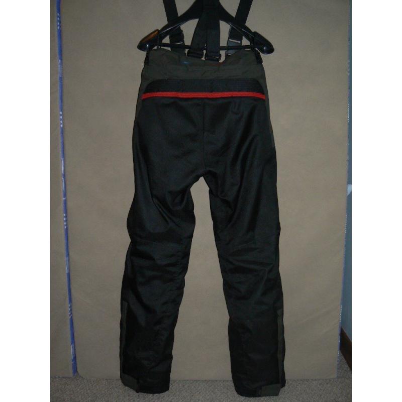ARMR MOTO waterproof textile motorcycle trousers.