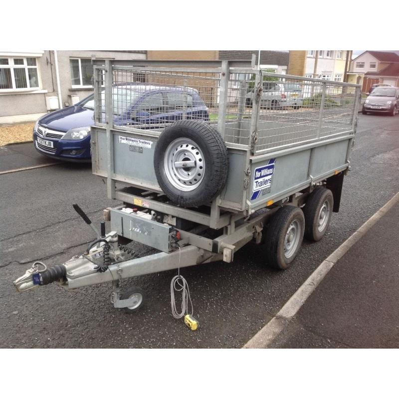 Ifor Williams tipper trailer