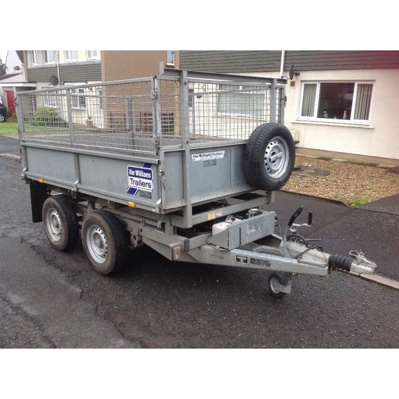 Ifor Williams tipper trailer