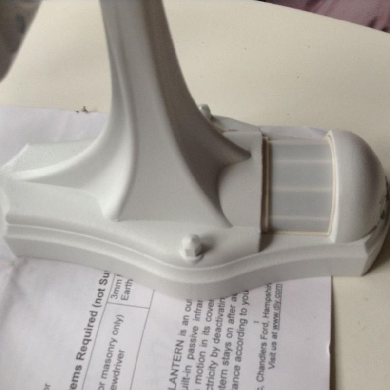 Door lamp with motion sensor, new
