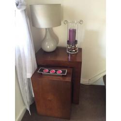 Nest of tables from next