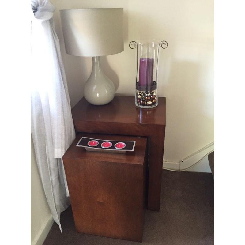 Nest of tables from next