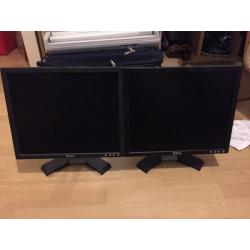 Dell 17" Monitor x2