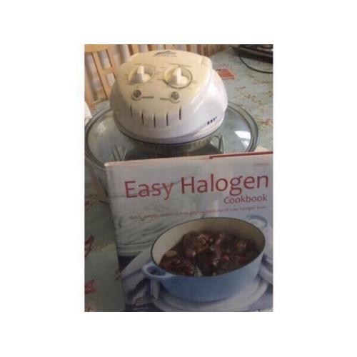 Halogen oven and cook book