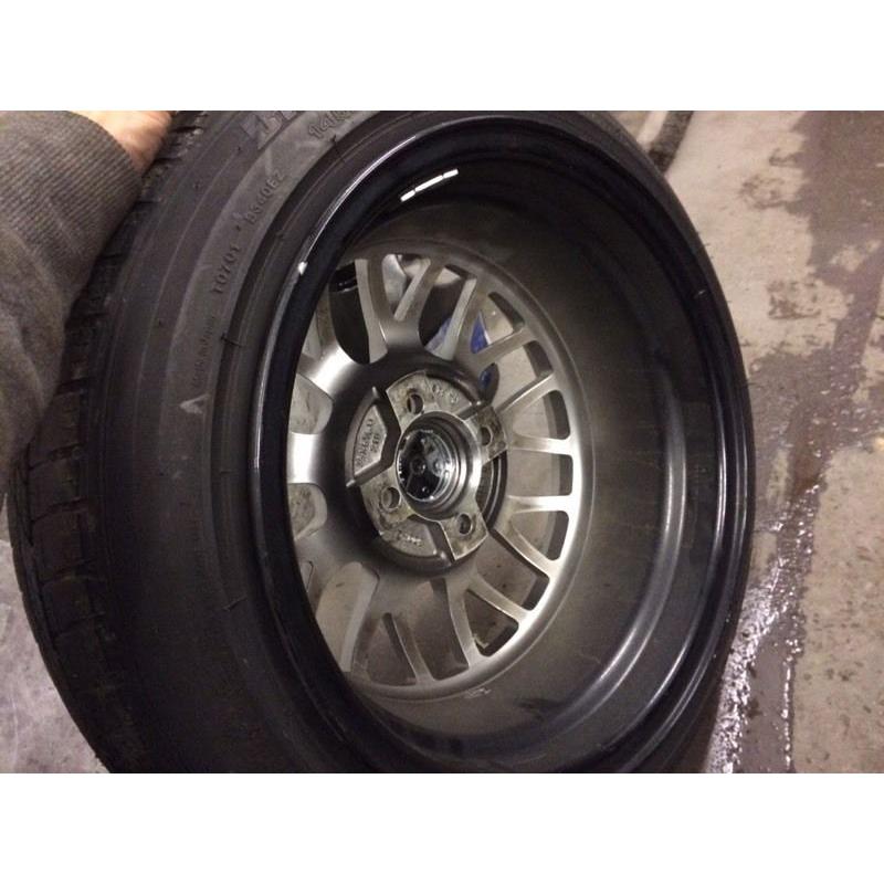 Vauxhall 4x100 15" alloy wheels 3 months old