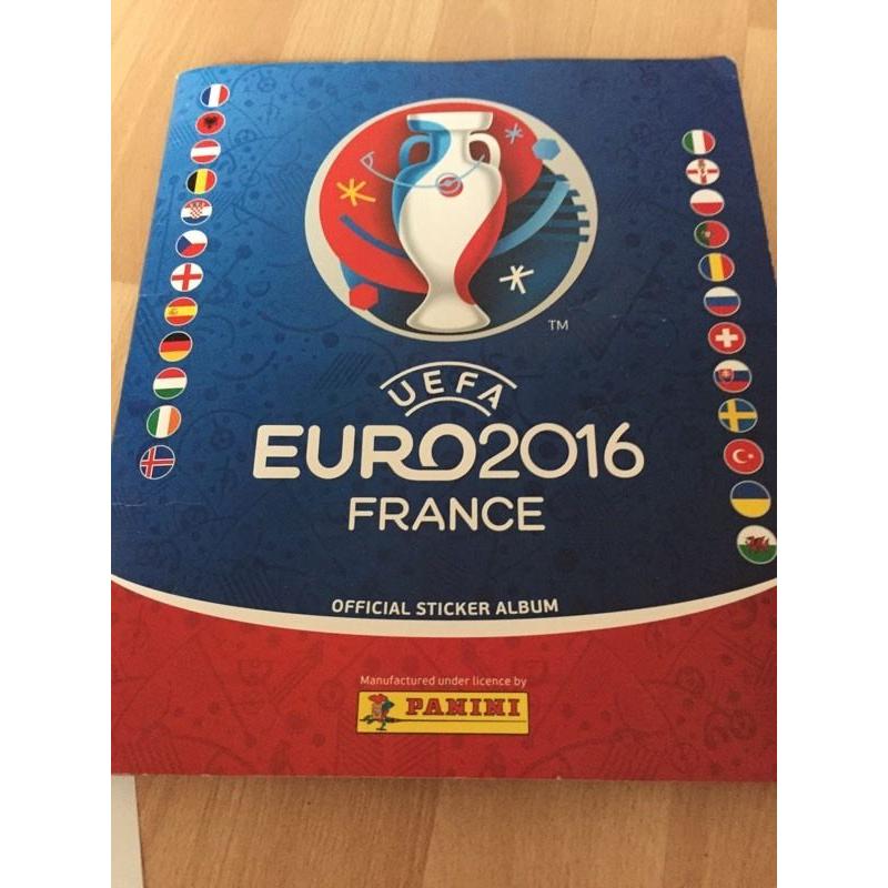 Euro 2016 football stickers, swaps