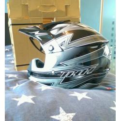 Kids mx helmet, never been worn. Youth large